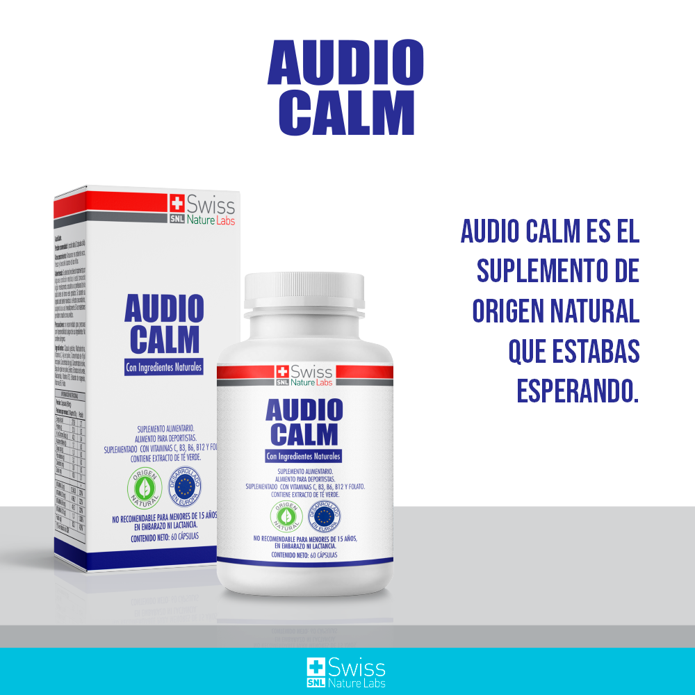 Alivio Tinnitus Audio Calm Origen Natural