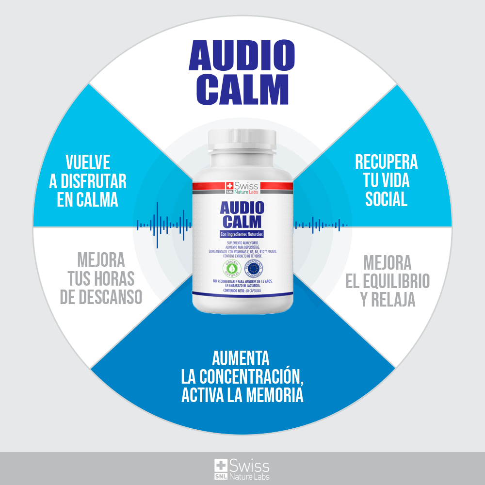 Alivio Tinnitus Audio Calm Origen Natural