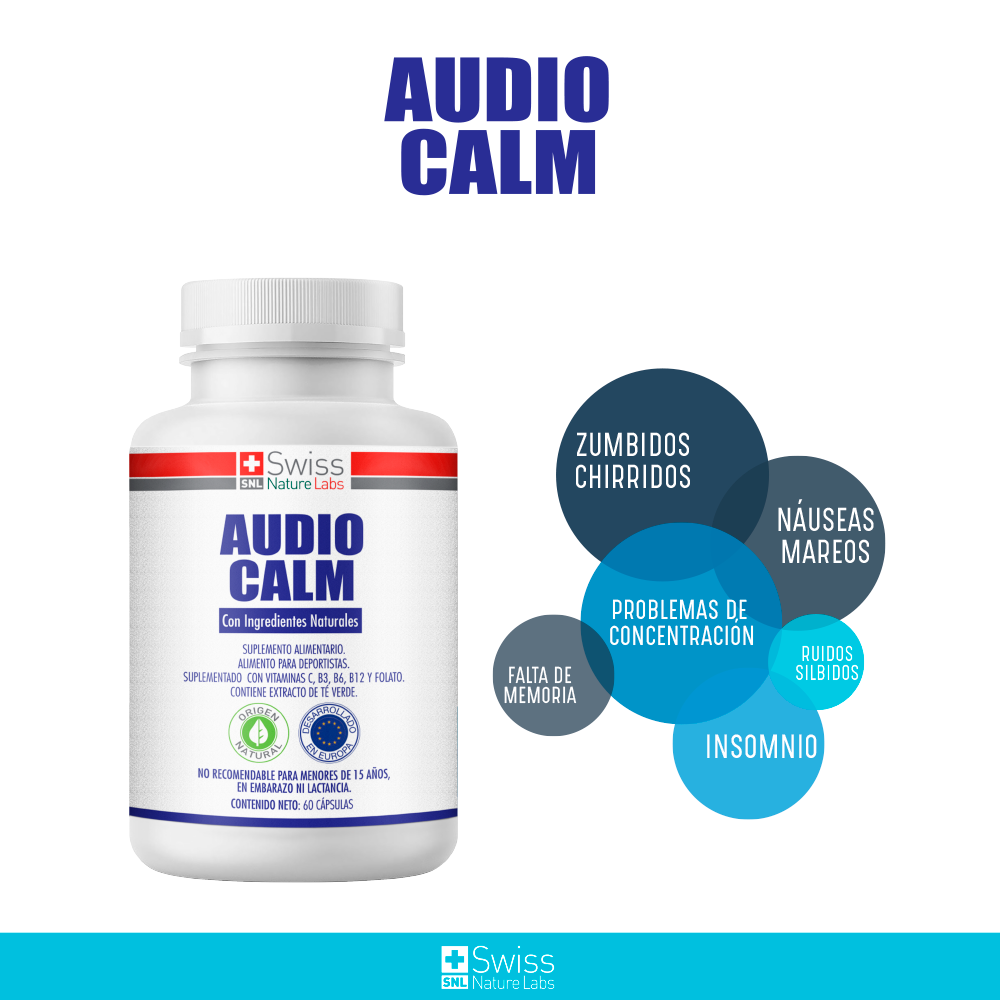 Alivio Tinnitus Audio Calm Origen Natural