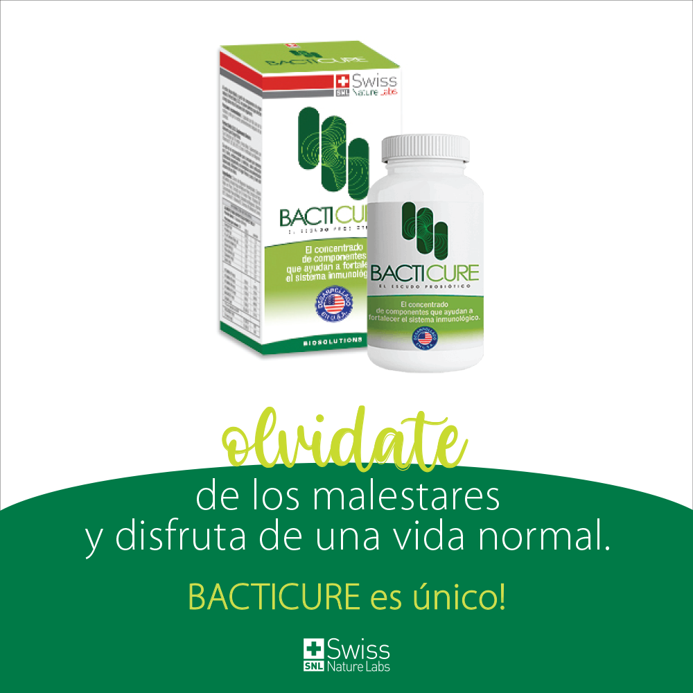 Probiótico Bacticure Plus Complejo Natural  - Original