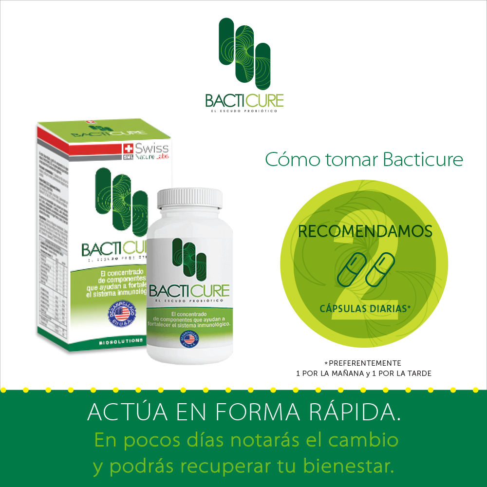 Probiótico Bacticure Plus Complejo Natural  - Original