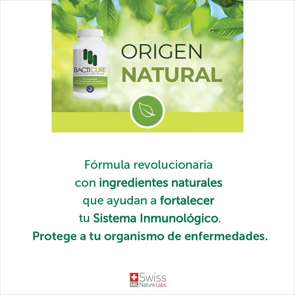 Probiótico Bacticure Plus Complejo Natural  - Original