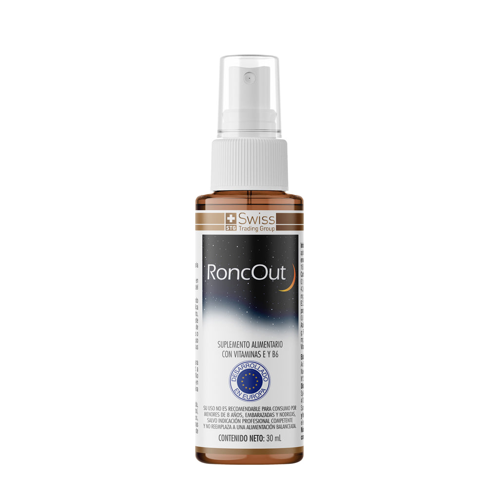 Ronc-Out Suplemento Alimenticio en Spray Para los Ronquidos 30 ml