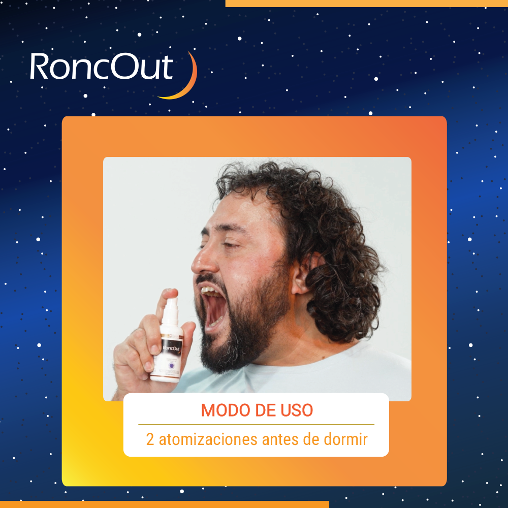 Ronc-Out Suplemento Alimenticio en Spray Para los Ronquidos 30 ml