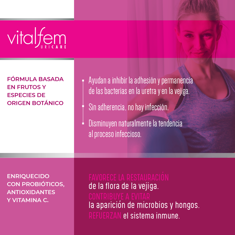 Vitalfem Uricare Salud Urinaria Femenina