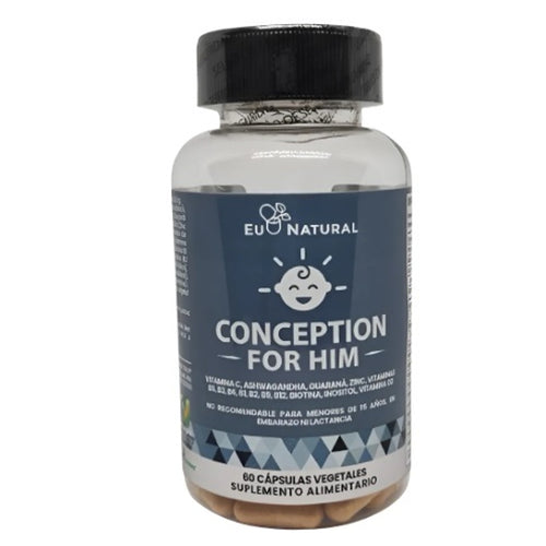 Conception For Him, 60 cap- suplemento fertilidad masculina