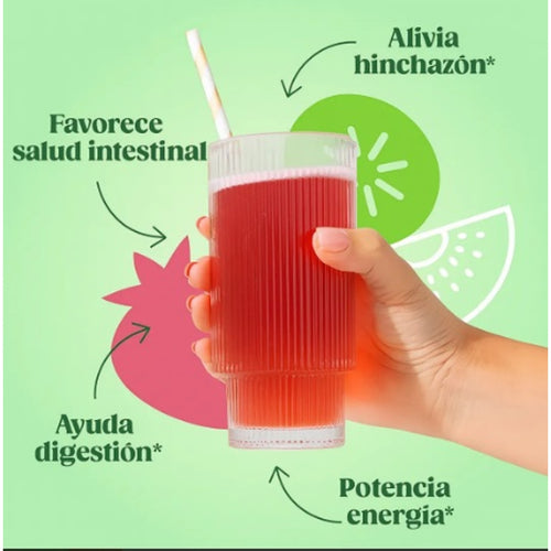 Bloom Greens En Polvo 100g Con Probióticos y Superalimentos Frutos Rojos