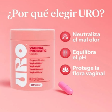 Uro Probiótico Mujer Sexualmente Activa Control De Olor y sabor