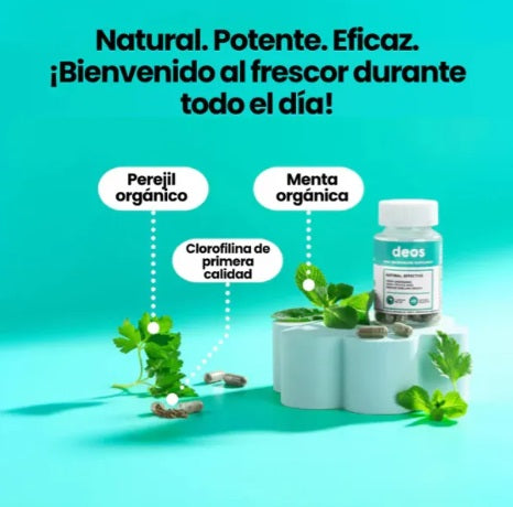 Deos Original Suplemento 30 Caps Desodorante Interno