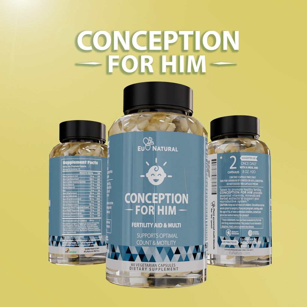 Conception For Him, 60 cap- suplemento fertilidad masculina