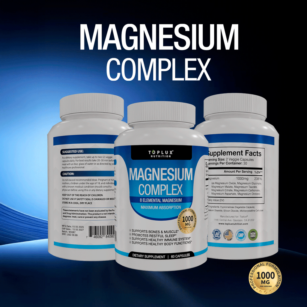 Magnesium Premium Complex 1 Frasco De 60 Caps