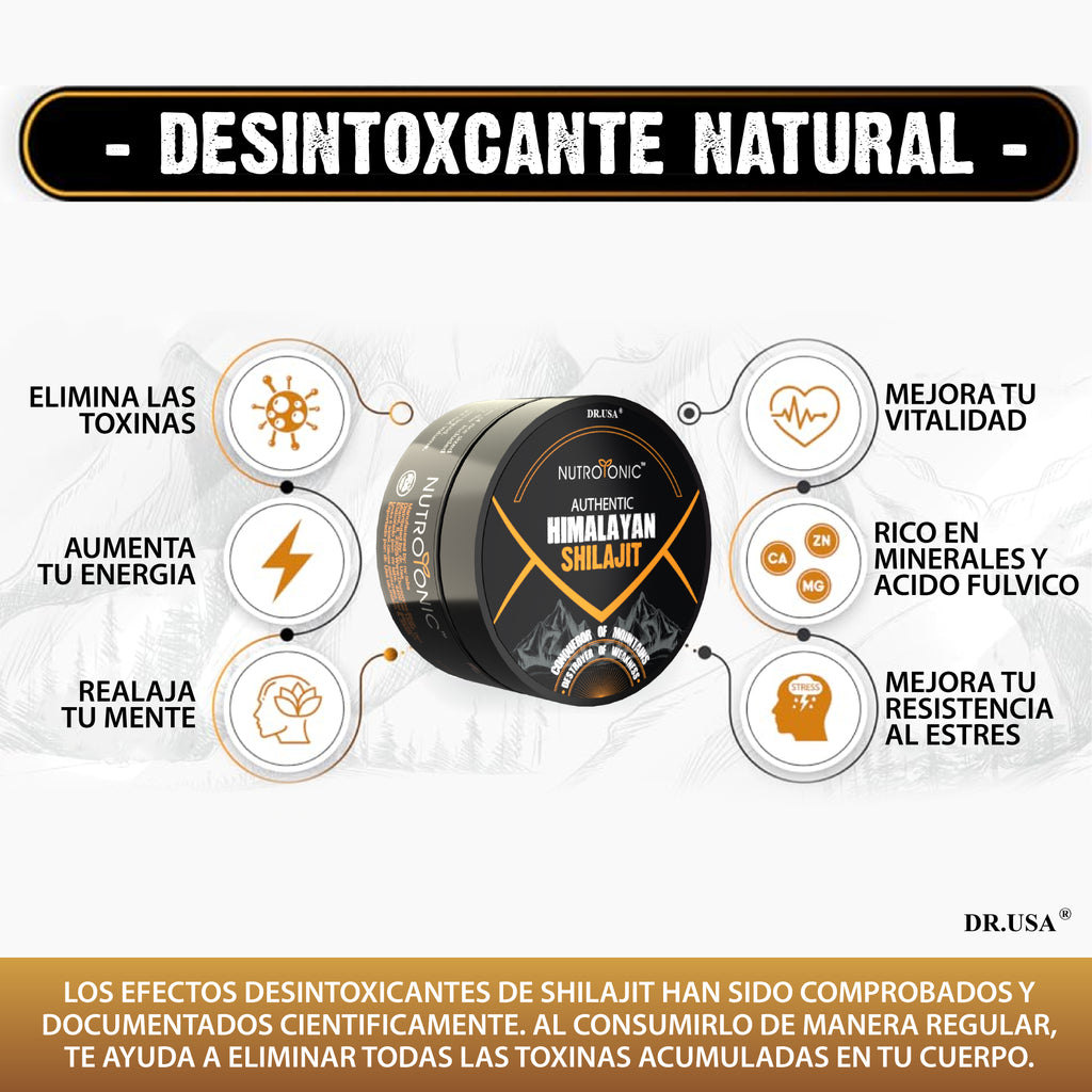 Shilajit Himalay 80gr Resina Original, USA Certificado