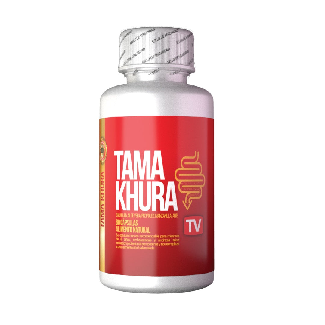 Tamakhura Suplemento Limpieza Detox de Colon 60 Cap Original