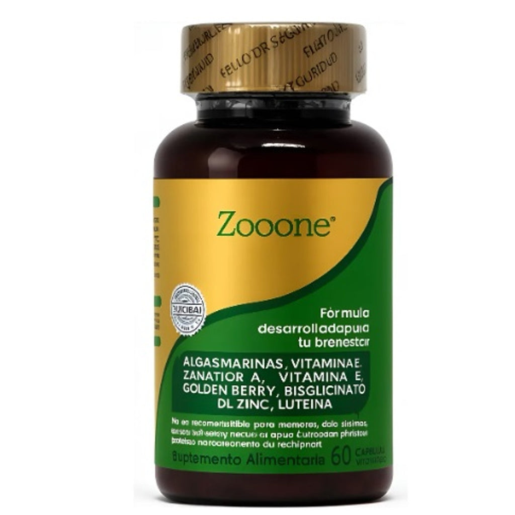 Zooone Suplemento Para La Salud Ocular Con 60 Caps.