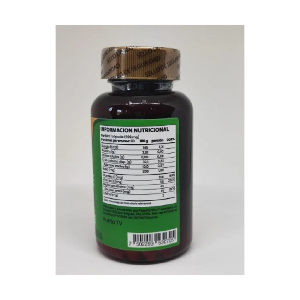 Zooone Suplemento Para La Salud Ocular Con 60 Caps.